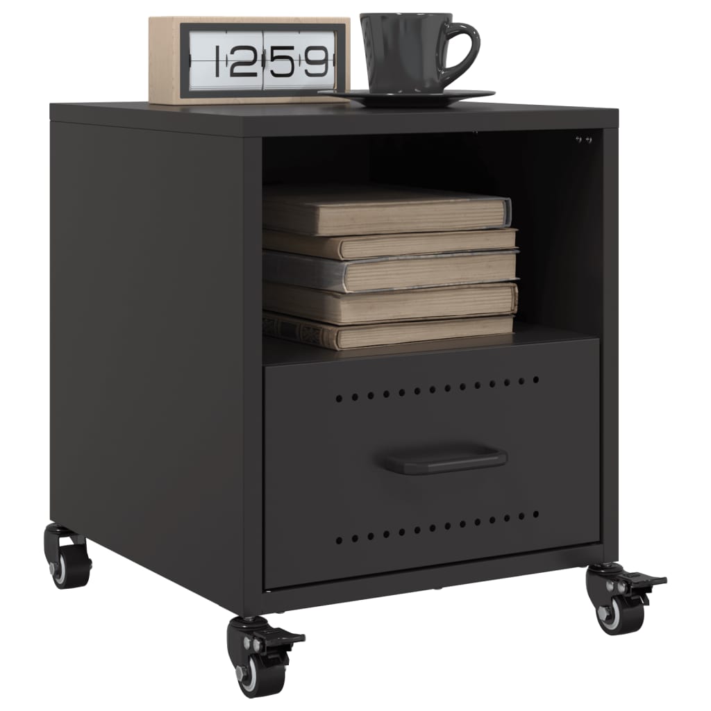 Bedside Cabinets 2 Pcs 36X39X43.5 Cm Steel