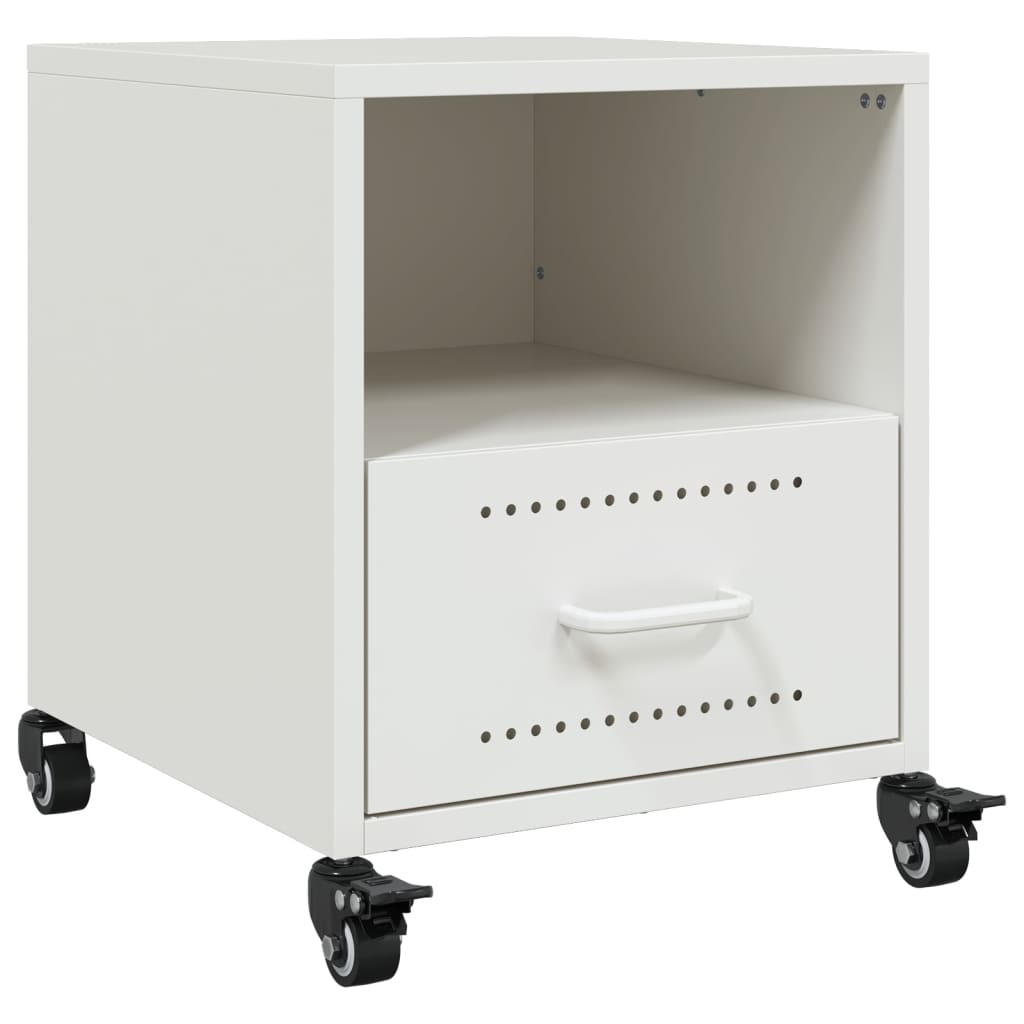Bedside Cabinets 2 Pcs 36X39X43.5 Cm Steel