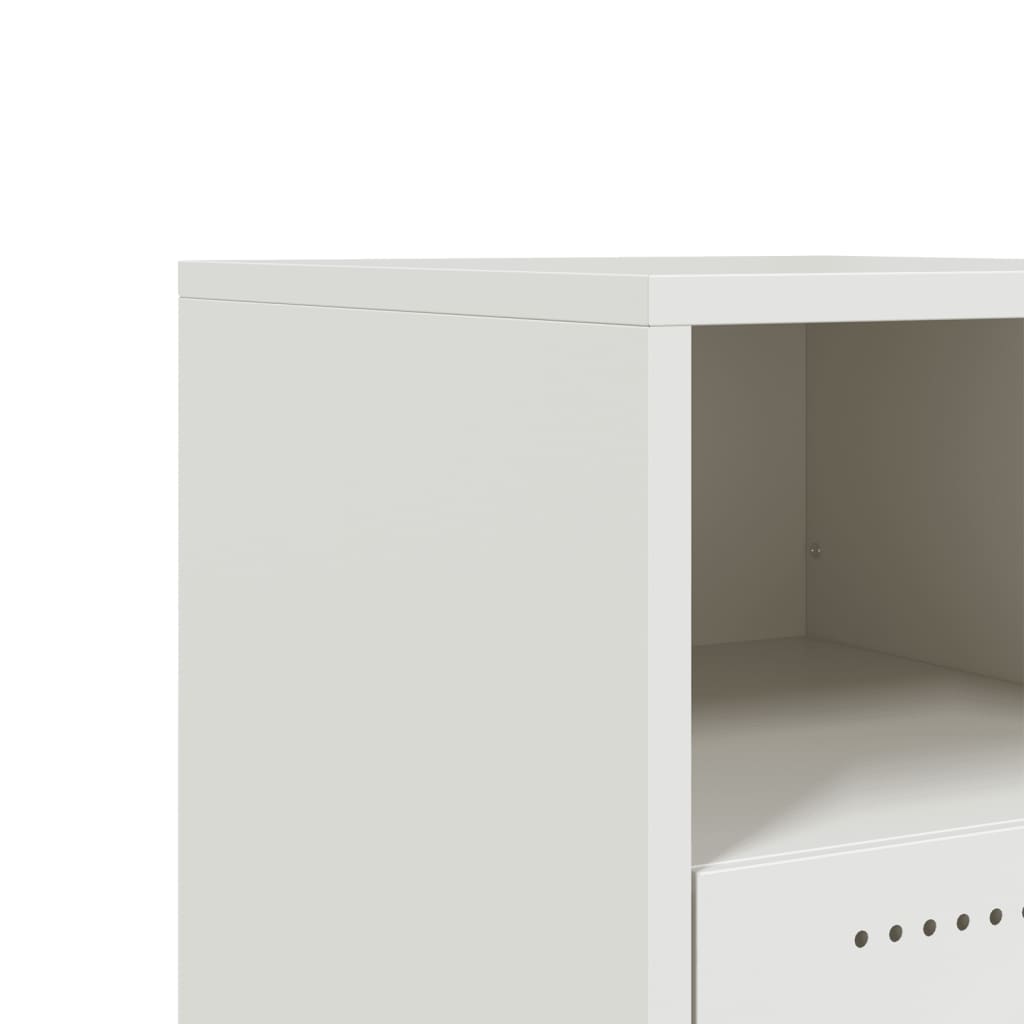 Bedside Cabinets 2 Pcs 36X39X43.5 Cm Steel