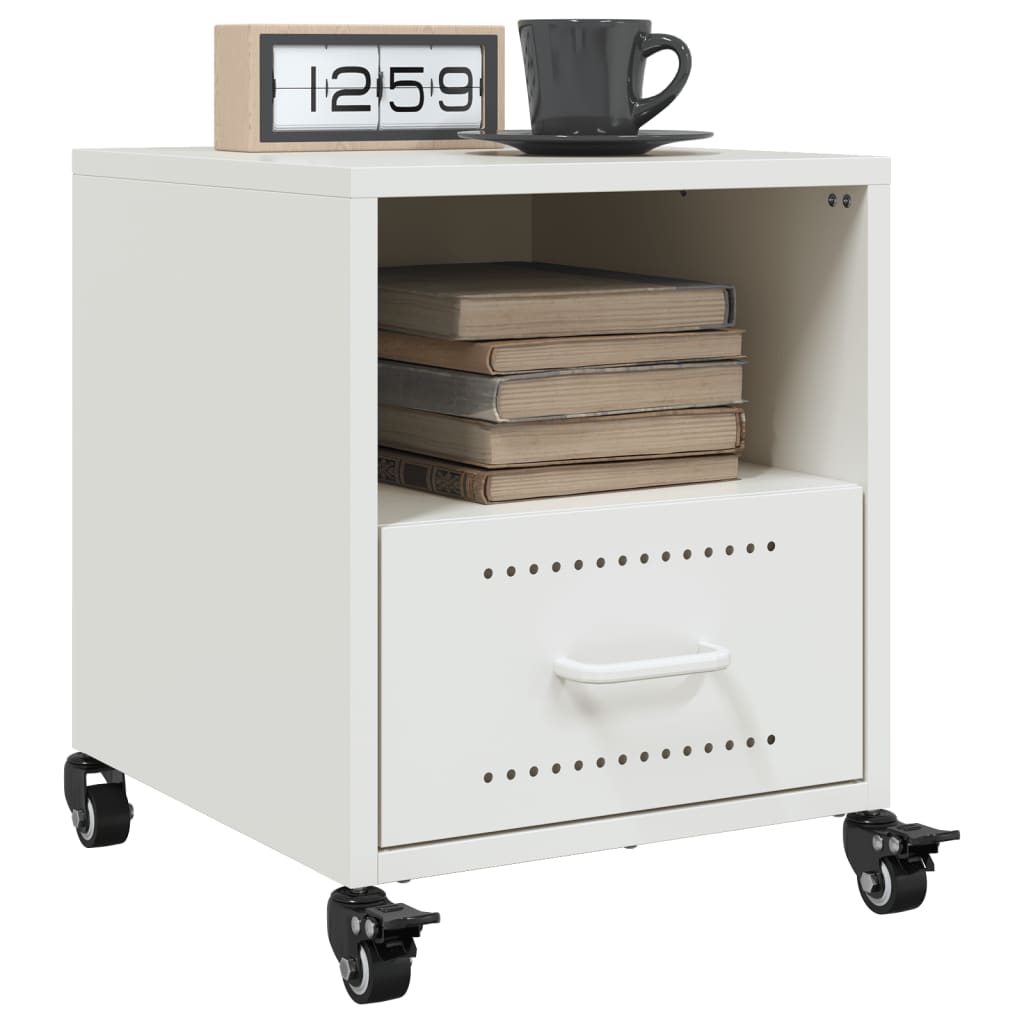 Bedside Cabinets 2 Pcs 36X39X43.5 Cm Steel