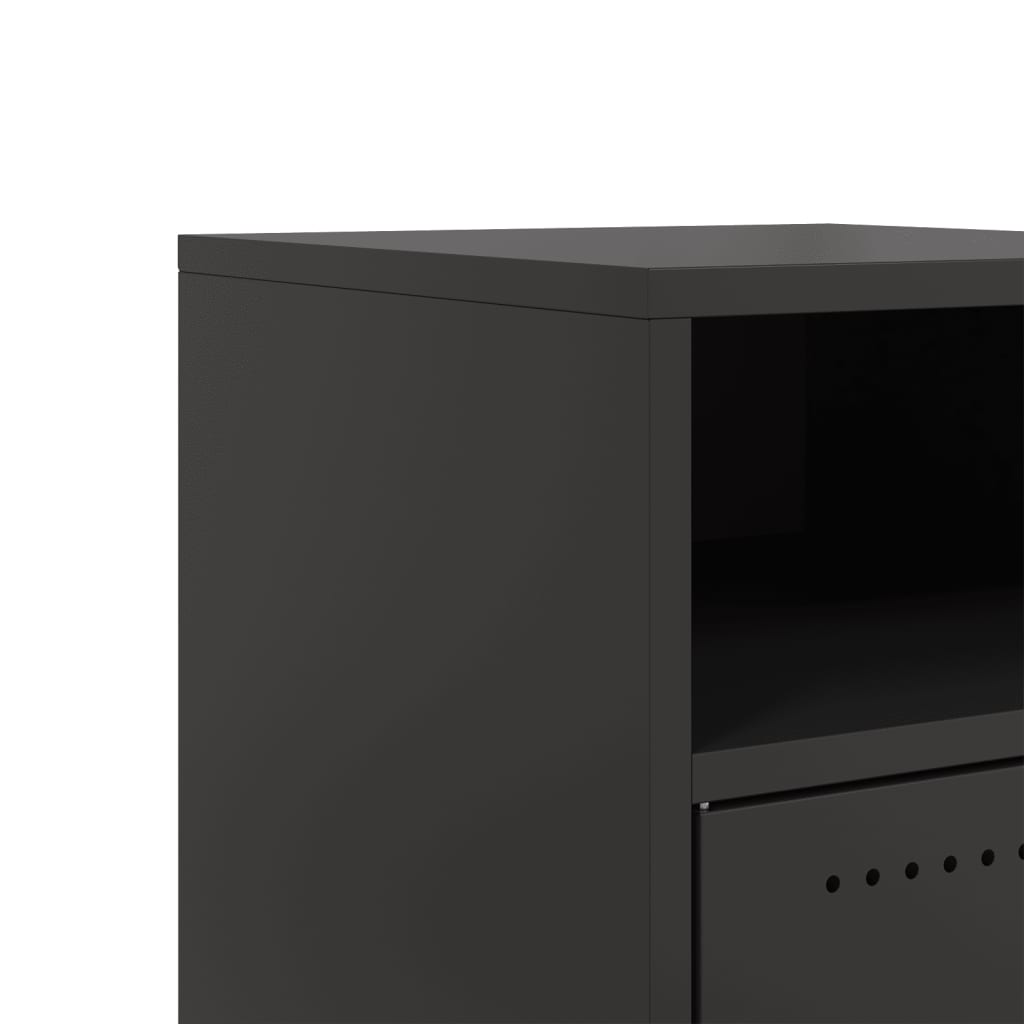 Bedside Cabinets 2 Pcs 36X39X59 Cm Steel