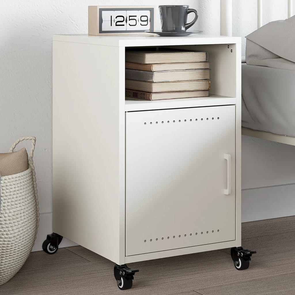 Bedside Cabinets 2 Pcs 36X39X59 Cm Steel