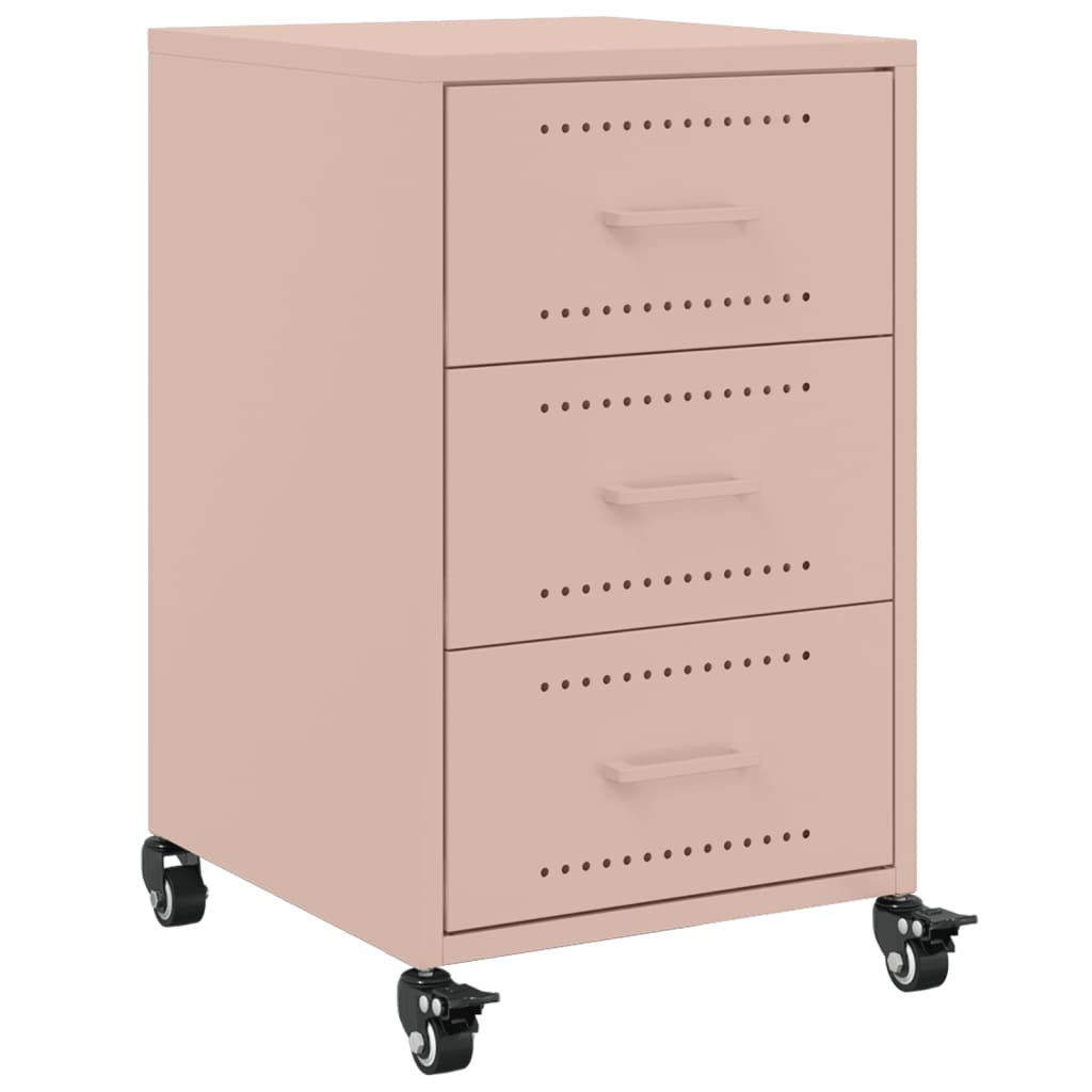 Bedside Cabinet 36X39X59 Cm Steel