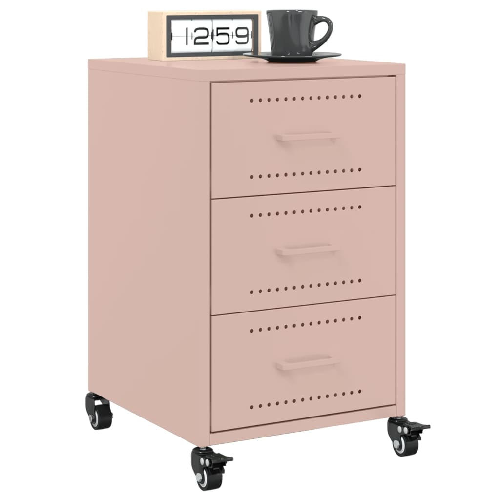 Bedside Cabinet 36X39X59 Cm Steel