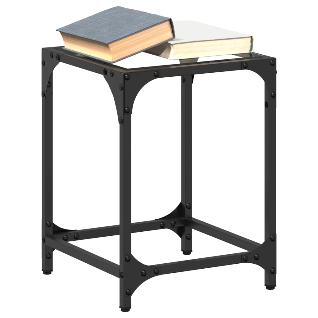 Coffee Tables With Top 2 Pcs Steel