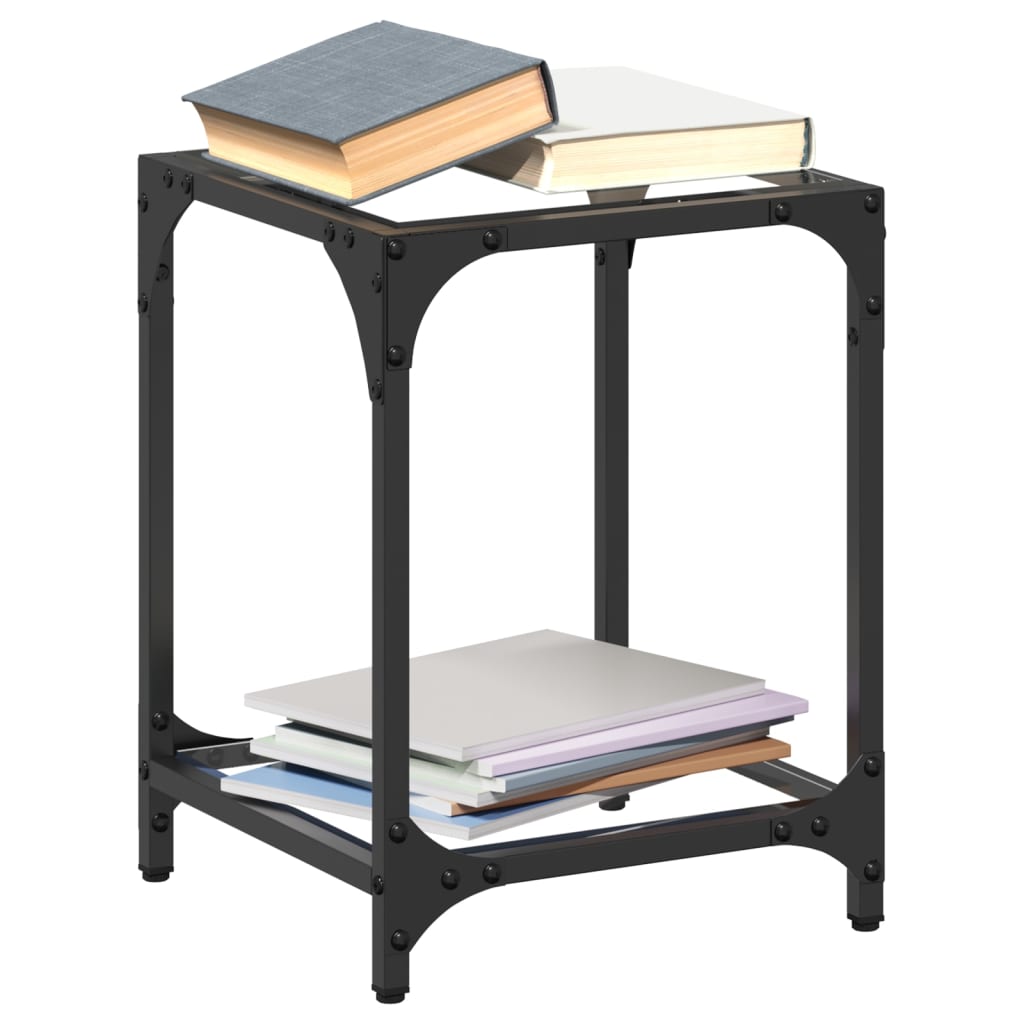 Coffee Tables With Top 2 Pcs Steel