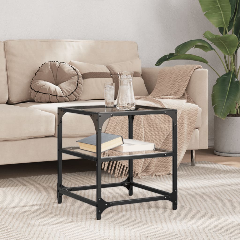 Coffee Tables With Top 2 Pcs Steel