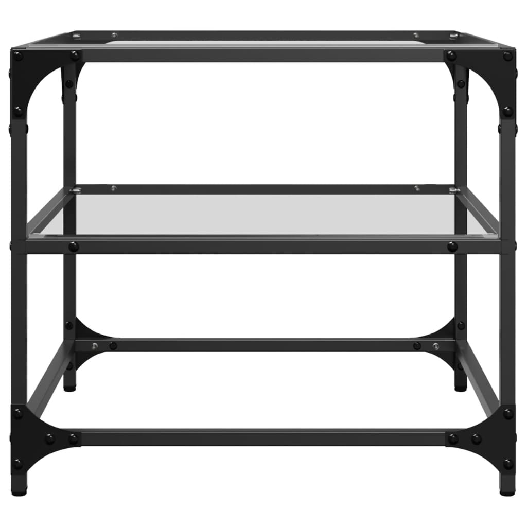 Coffee Tables With Top 2 Pcs Steel