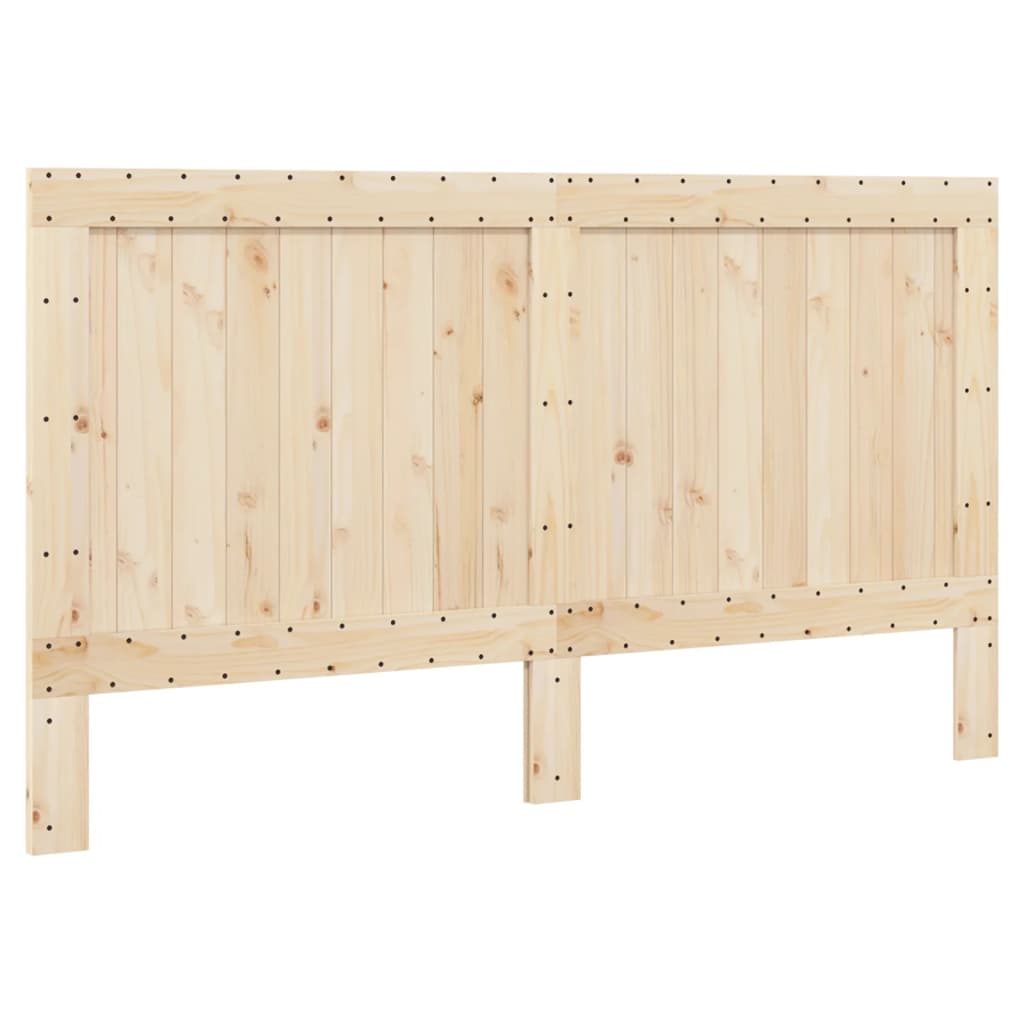 Bed Frame Without Mattress With Headboard Solid Wood