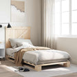 Bed Frame Without Mattress With Headboard Solid Wood