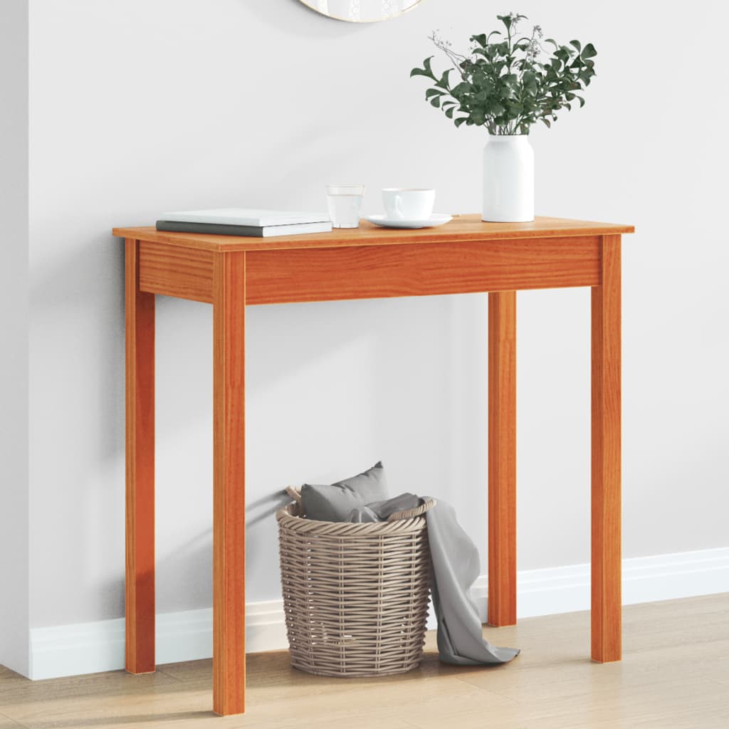 Console Table 110X40X75 Cm Solid Wood Pine