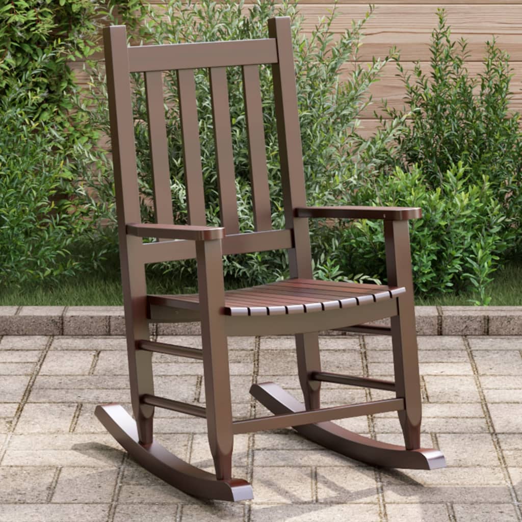 Rocking Chairs For Children 2 Pcs Solid Wood Poplar