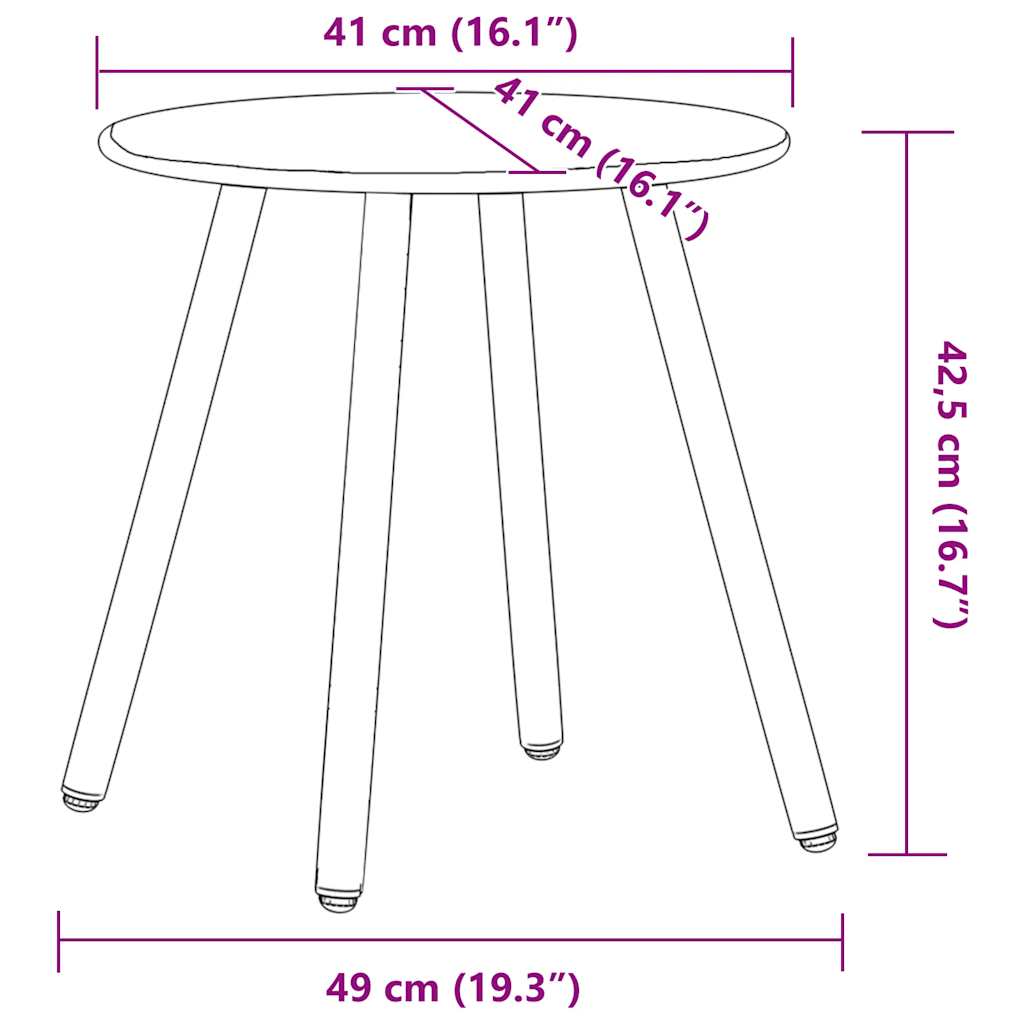 Garden Chair Set 3 Pcs Poly Rattan