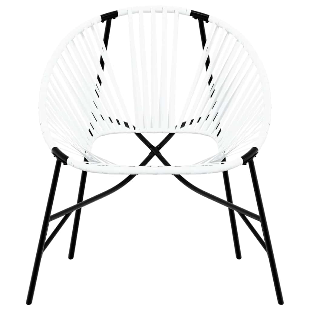 Garden Chair Set 3 Pcs Poly Rattan