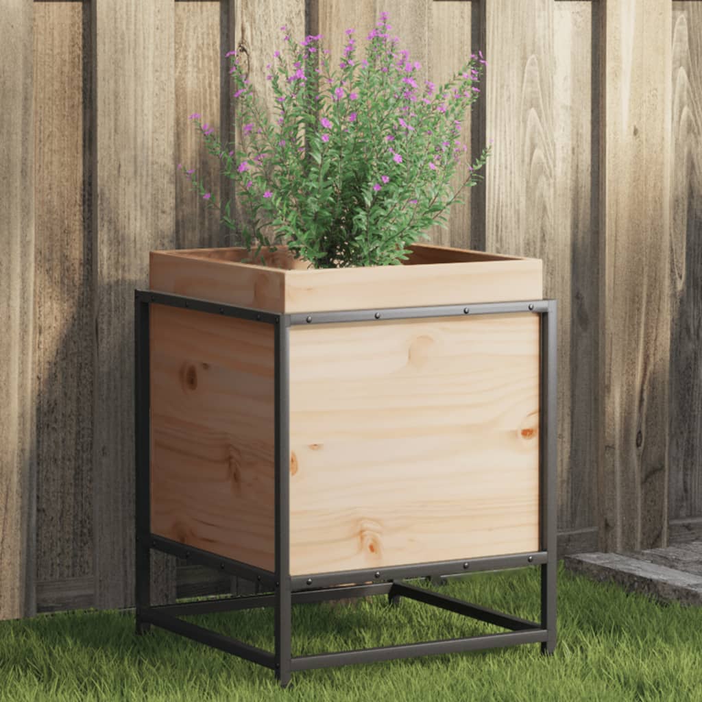 Garden Planter Solid Wood Douglas