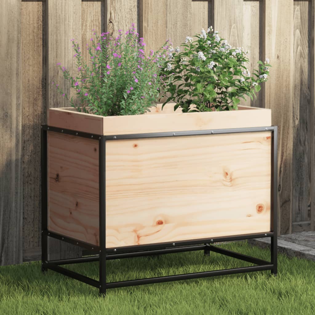 Garden Planter Solid Wood Douglas