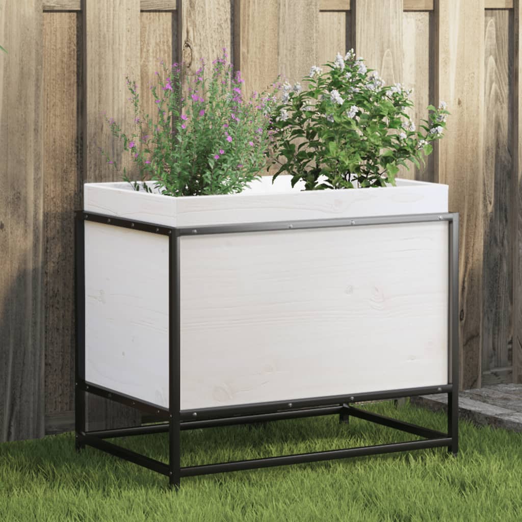 Garden Planter Solid Wood Douglas
