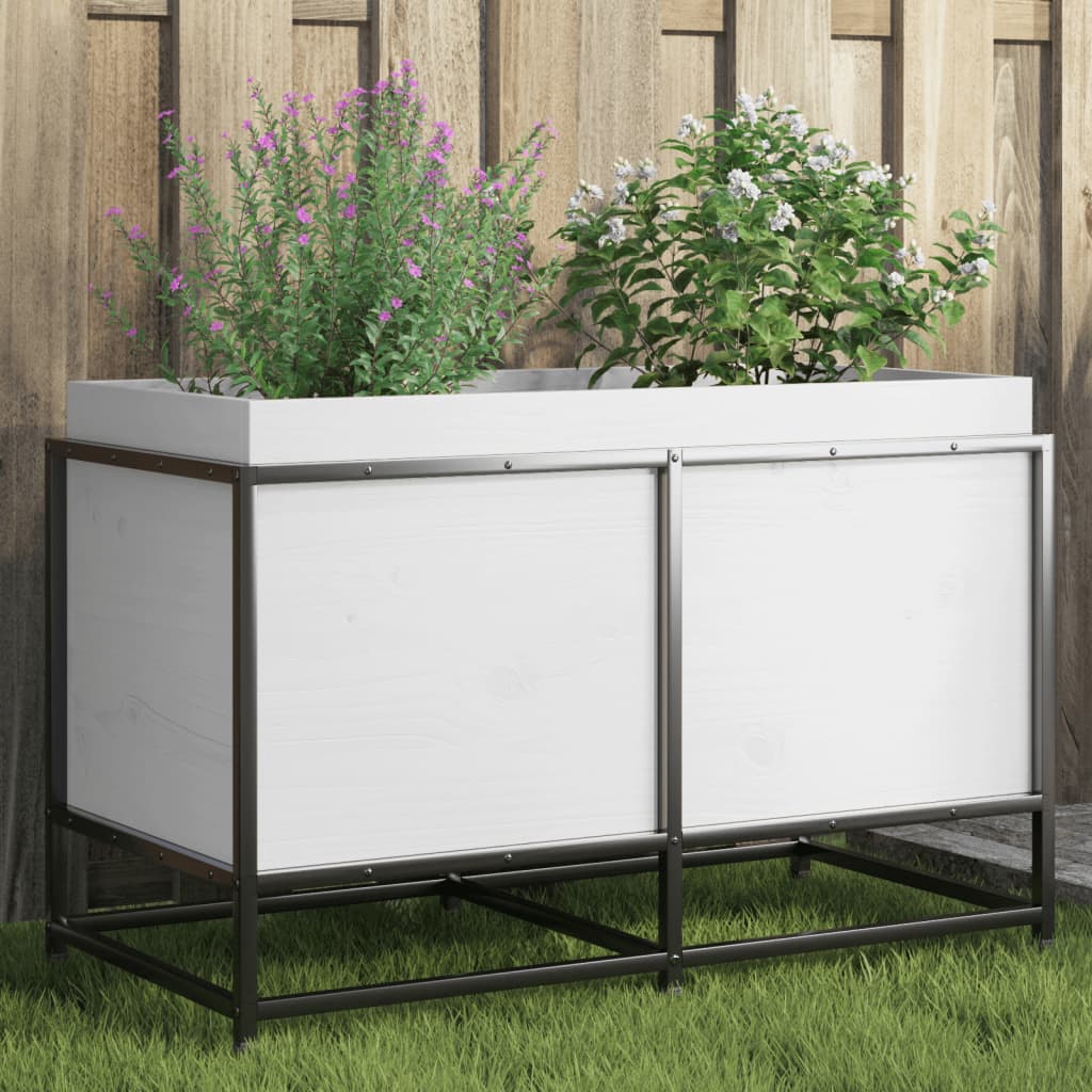 Garden Planter Solid Wood Douglas