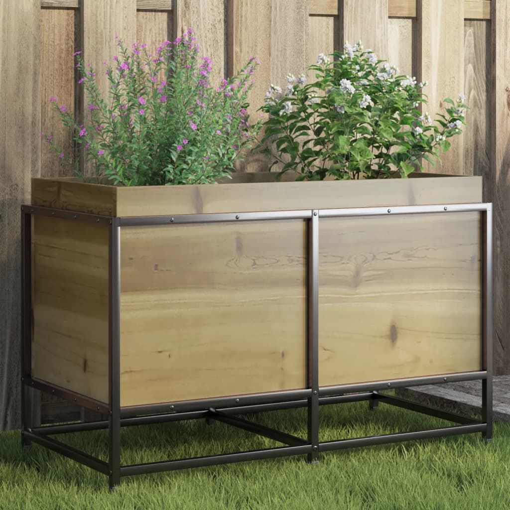 Garden Planter Solid Wood Douglas