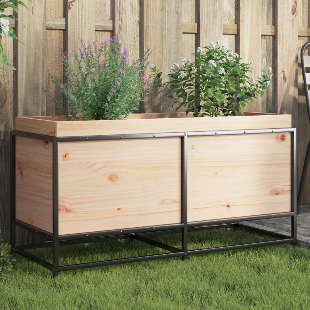 Garden Planter Solid Wood Douglas