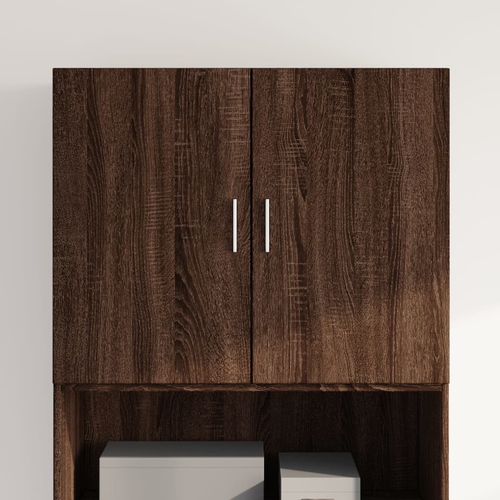 Wall Cabinet 80X42.5X64 Cm Engineered Wood