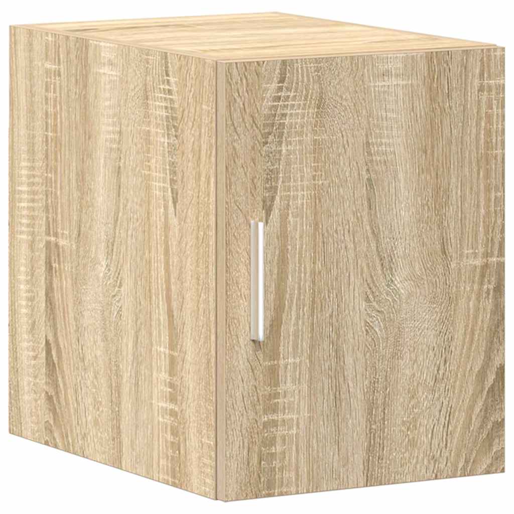 Slim Storage Cabinet 30X42.5X225 Cm Engineered Wood