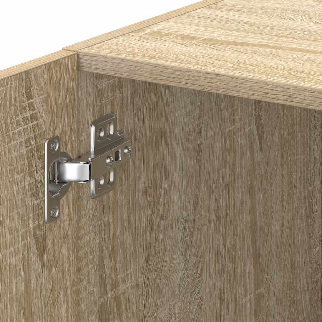 Slim Storage Cabinet 30X42.5X225 Cm Engineered Wood