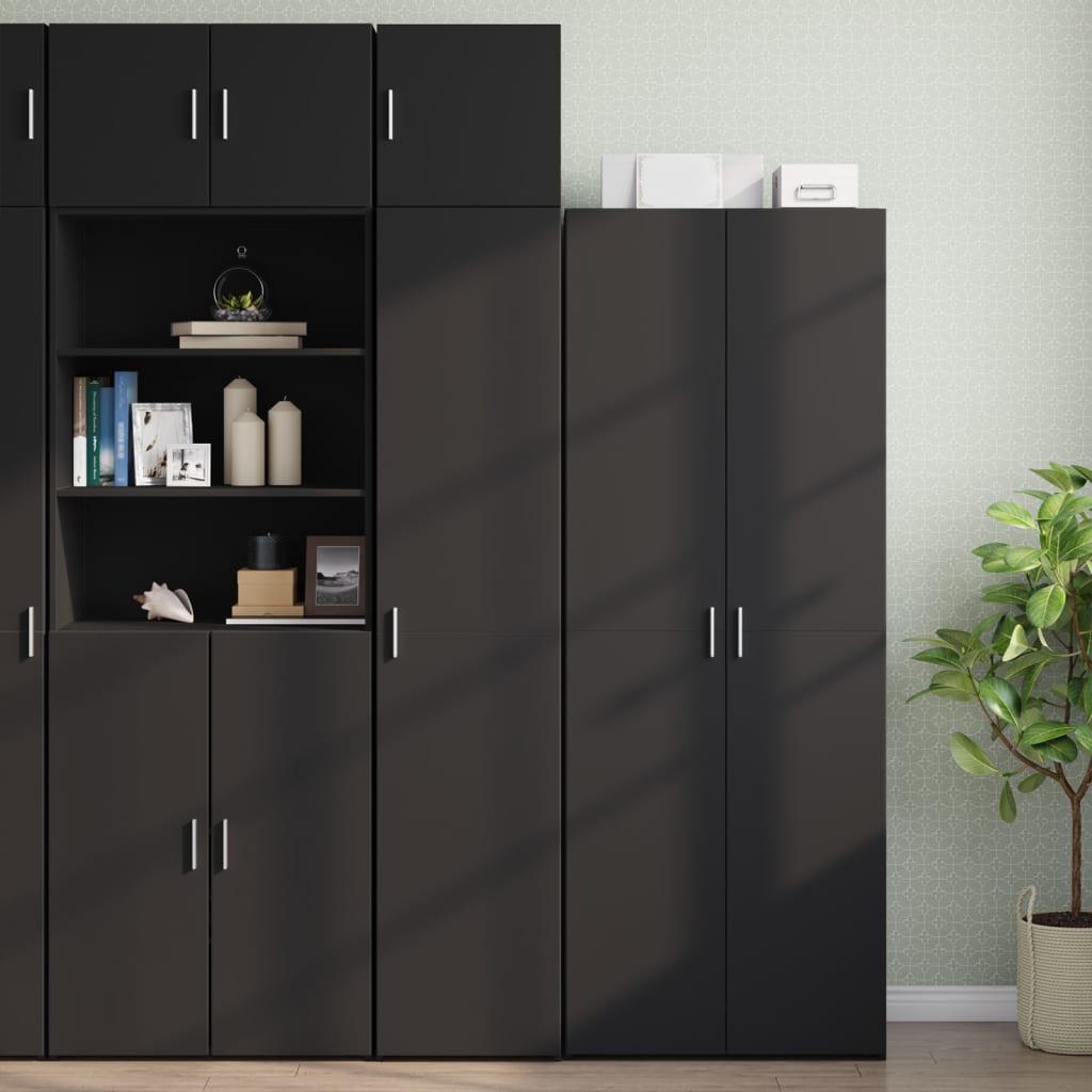 Slim Storage Cabinet 40X42.5X225 Cm Engineered Wood