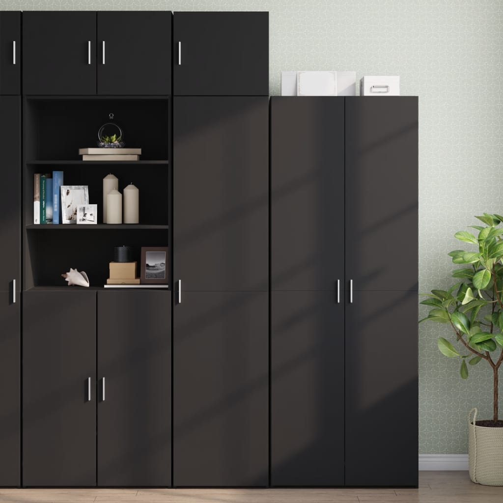 Slim Storage Cabinet 45X42.5X225 Cm Engineered Wood