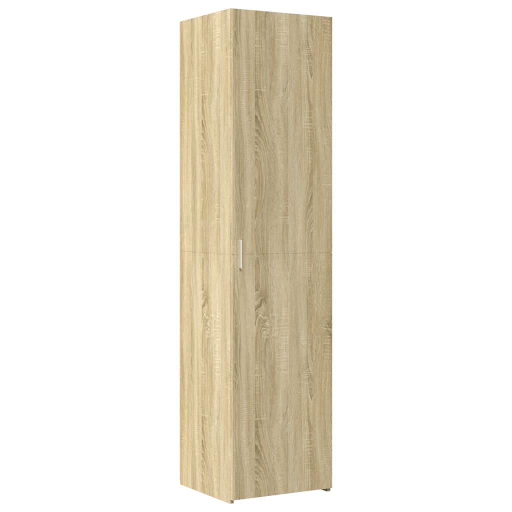 Slim Storage Cabinet 45X42.5X225 Cm Engineered Wood