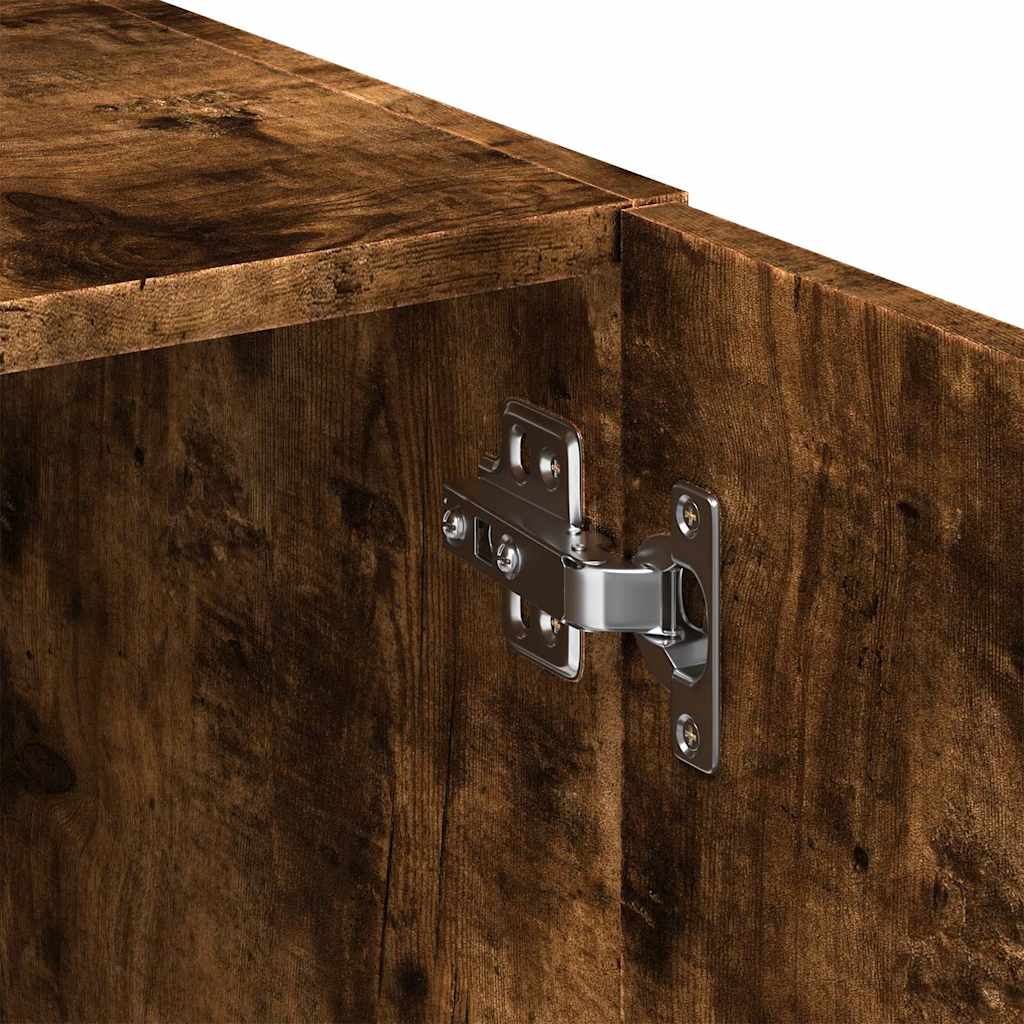 Slim Storage Cabinet 50X42.5X225 Cm Engineered Wood