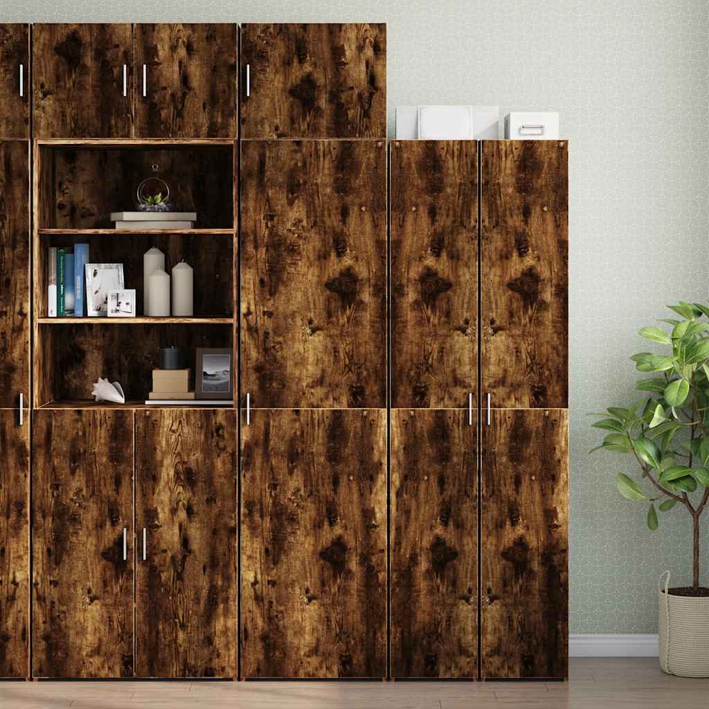 Slim Storage Cabinet 50X42.5X225 Cm Engineered Wood