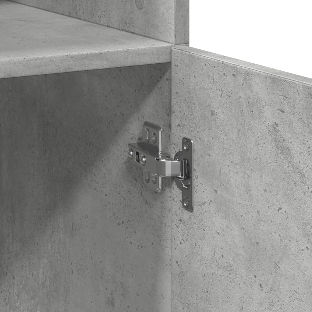 Storage Cabinet 70X42.5X225 Cm Engineered Wood