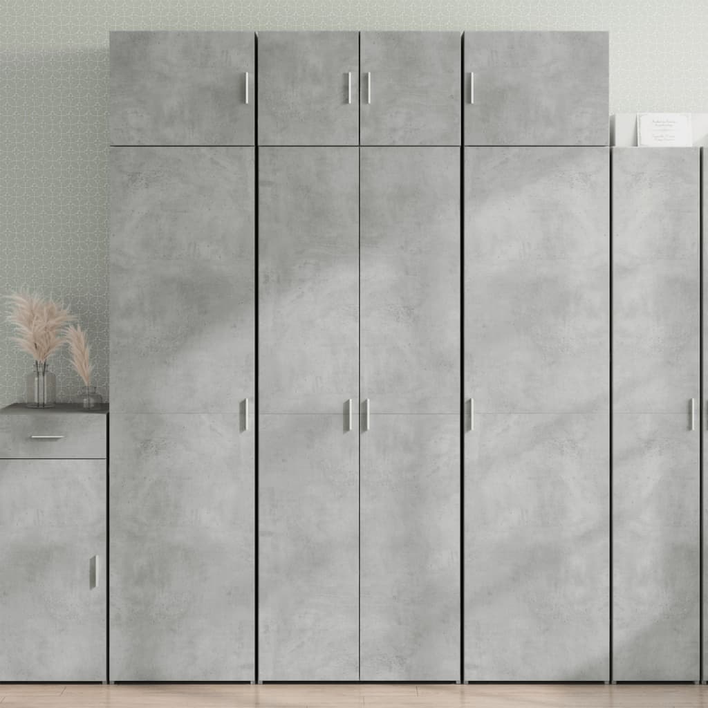 Storage Cabinet 70X42.5X225 Cm Engineered Wood