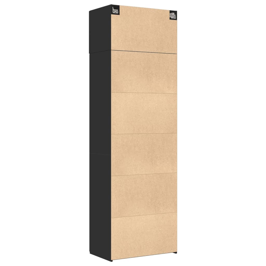 Storage Cabinet 70X42.5X225 Cm Engineered Wood