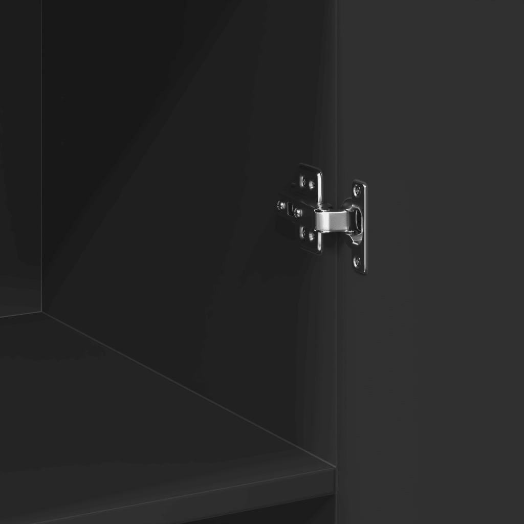 Storage Cabinet 70X42.5X225 Cm Engineered Wood