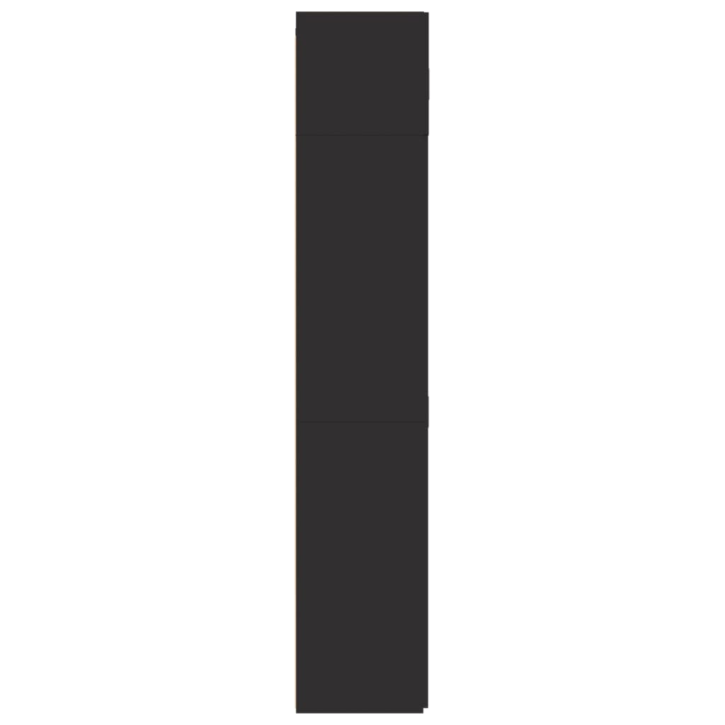 Storage Cabinet 80X42.5X225 Cm Engineered Wood