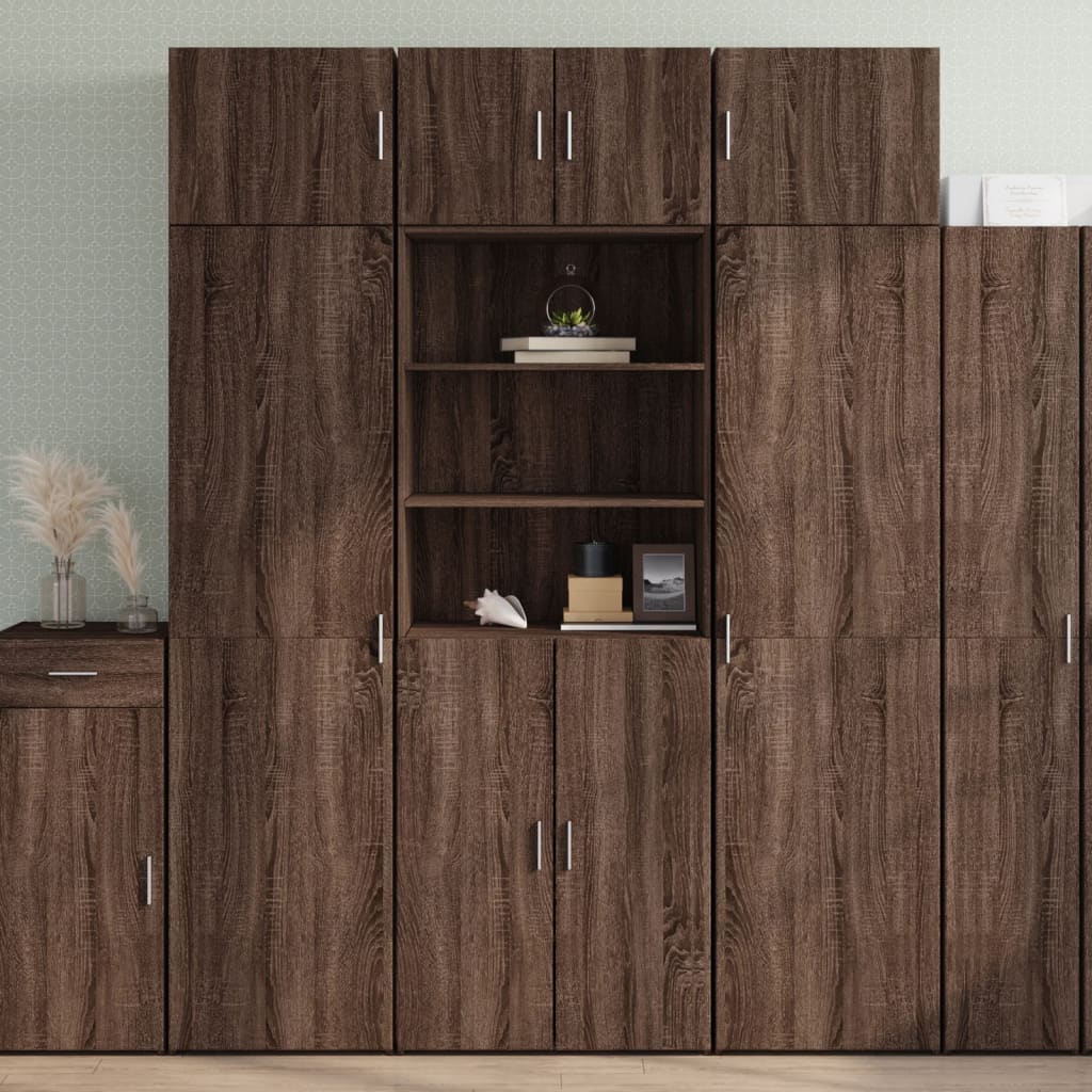 Highboard 70X42.5X185 Cm Engineered Wood