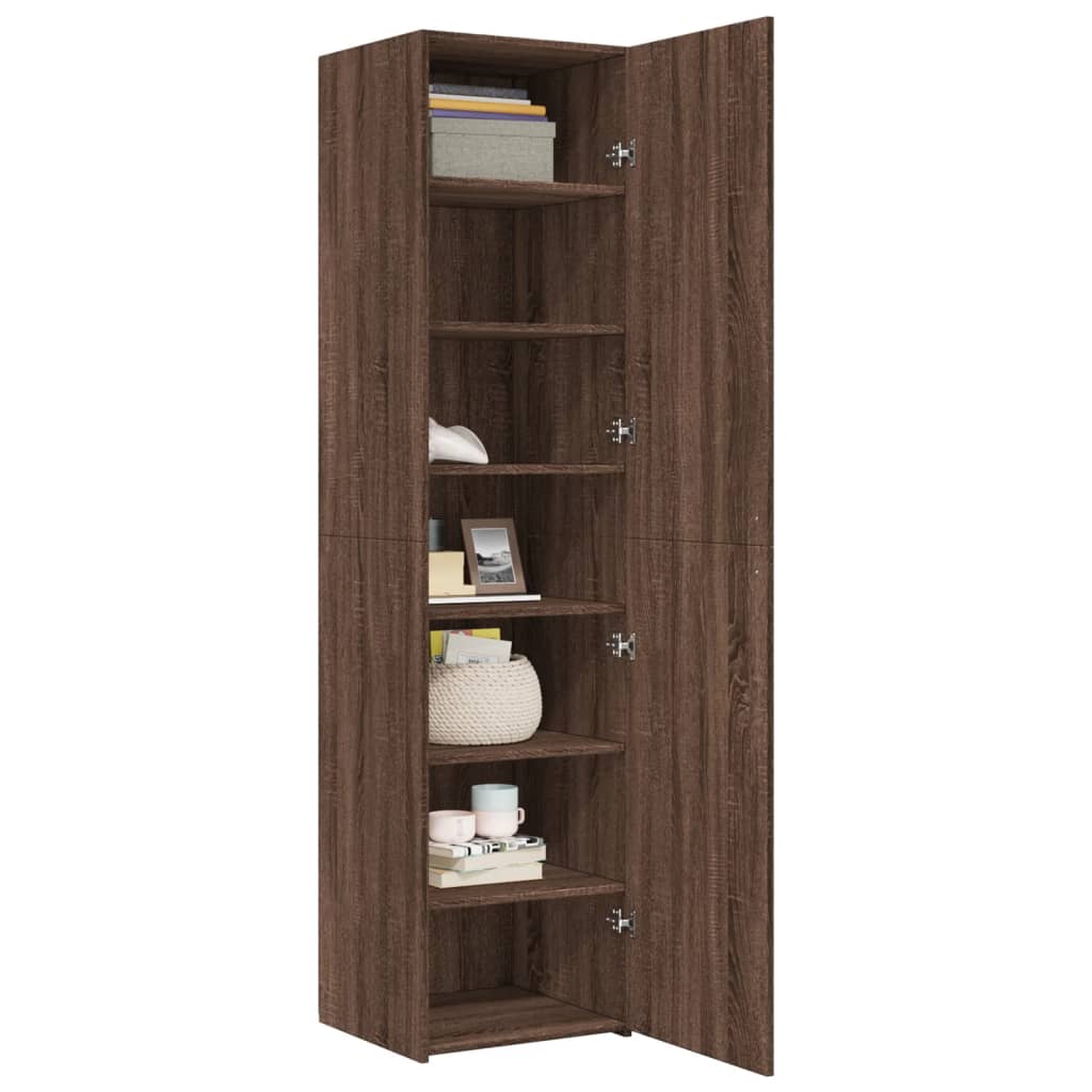 Highboard 45X42.5X185 Cm Engineered Wood