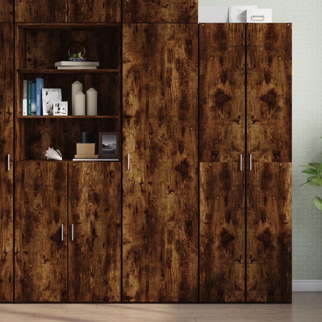 Highboard 50X42.5X185 Cm Engineered Wood