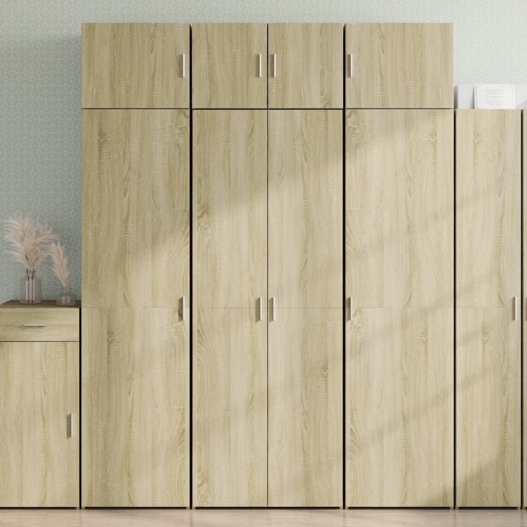 Highboard 70X42.5X185 Cm Engineered Wood