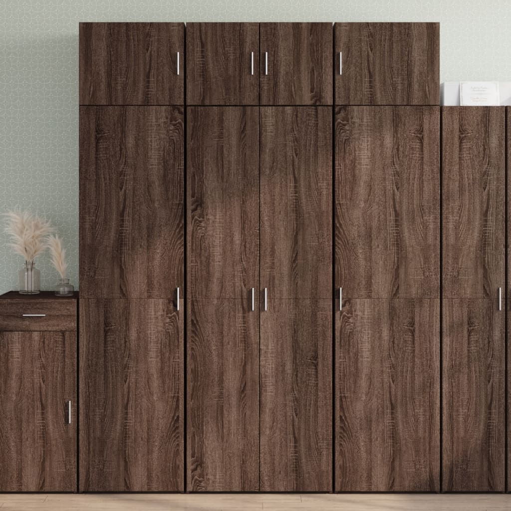 Highboard 70X42.5X185 Cm Engineered Wood
