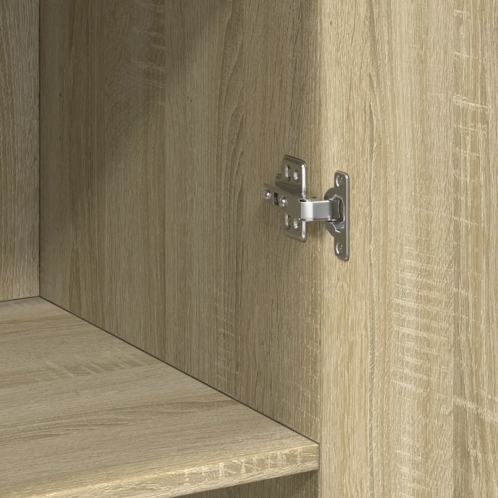 Highboard 70X42.5X185 Cm Engineered Wood