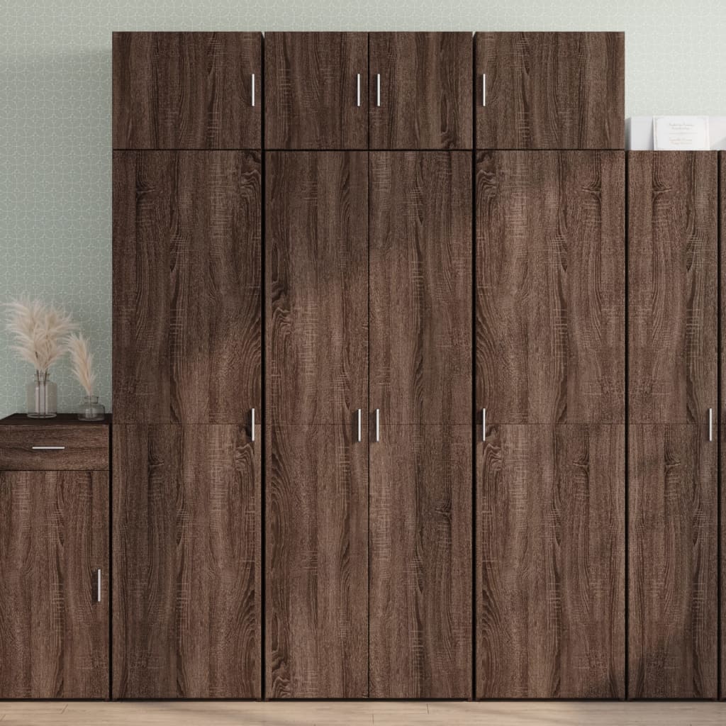 Highboard 70X42.5X185 Cm Engineered Wood