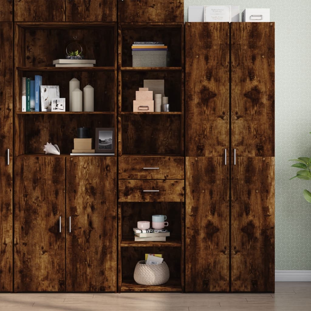 Highboard 45X42.5X185 Cm Engineered Wood