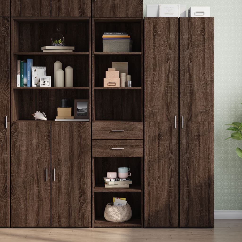 Highboard 45X42.5X185 Cm Engineered Wood
