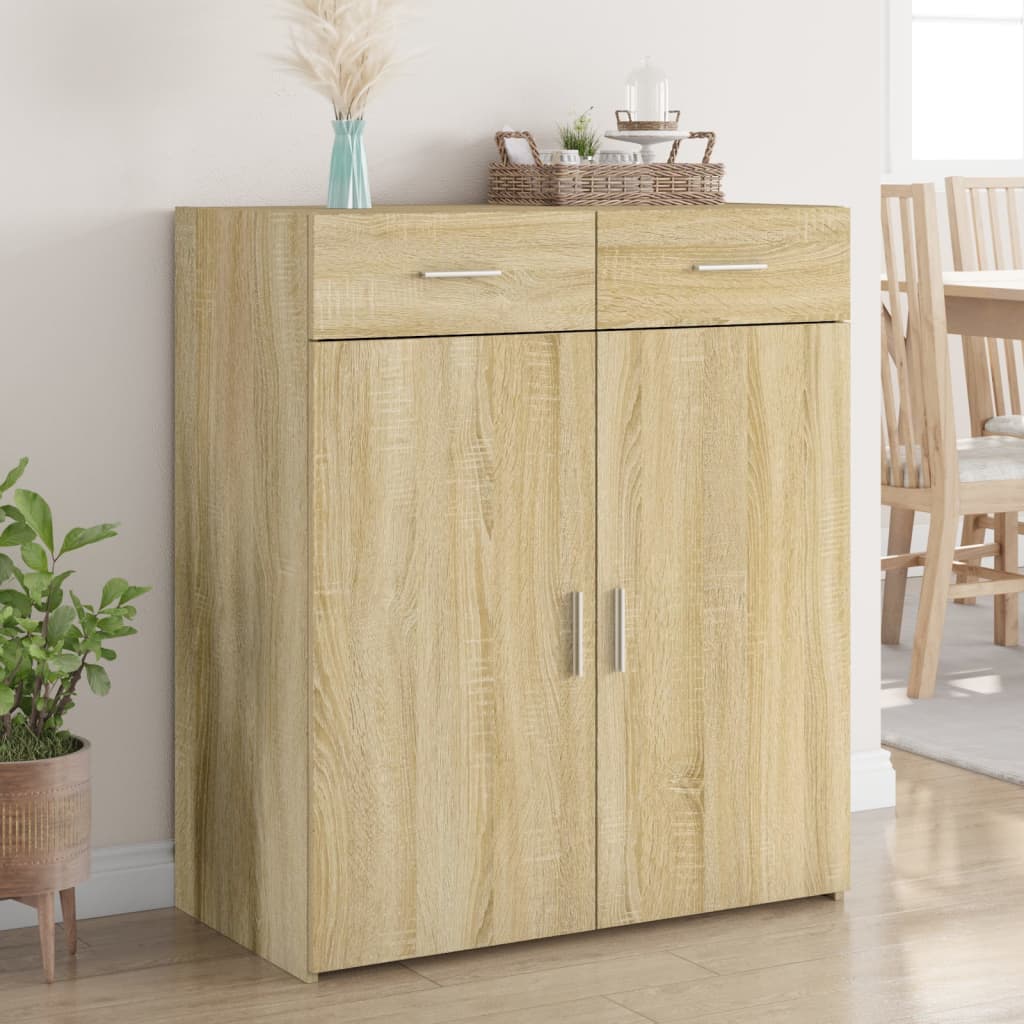 Sideboard 80X42.5X93 Cm Engineered Wood