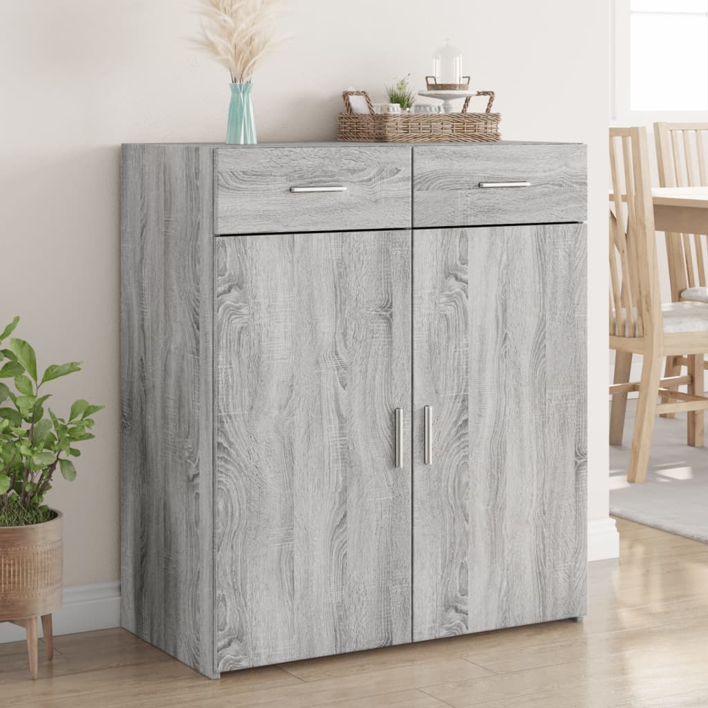 Sideboard 80X42.5X93 Cm Engineered Wood