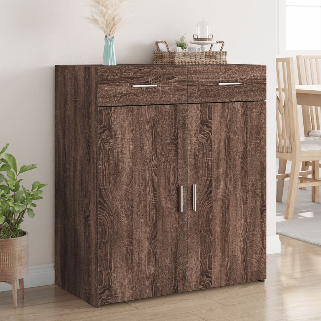 Sideboard 80X42.5X93 Cm Engineered Wood