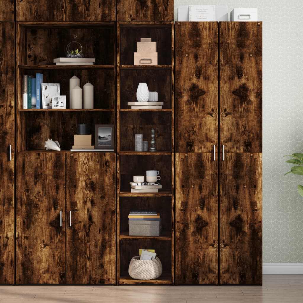 Highboard 40X41X185 Cm Engineered Wood